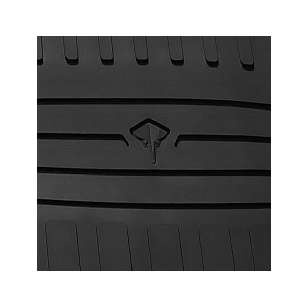 TOYOTA Sienna III (6/7 seats) (2010-...) (special design 2017) with plastic clips TL - 4м комплект ковриков