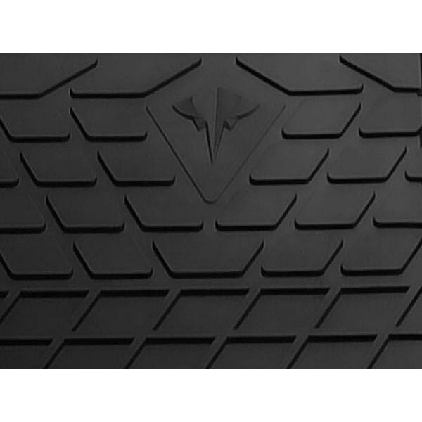 VOLKSWAGEN Polo VI (2017-...)/T-Cross (2019-...)/ SEAT Ibiza V (2017-..)/Arona 17- (design 2016) with pl clips AV2 - 4м комплект ковриков