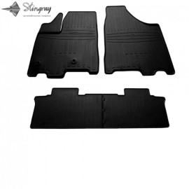TOYOTA Sienna III (6/7 seats) (2010-...) (special design 2017) with plastic clips TL - 4м set covorase