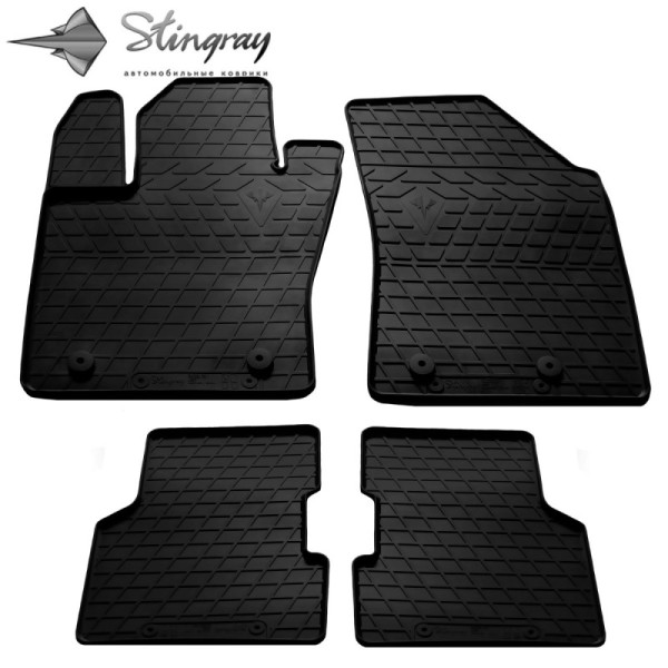 JEEP Compass ІI (2016-…) (design 2016) with plastic clips OP - 4м set covorase